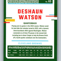 Deshaun Watson 2023 Donruss Series Mint Card #65