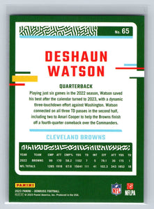 Deshaun Watson 2023 Donruss Series Mint Card #65