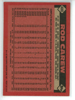 Rod Carew 1986 Topps Series Mint Card #400
