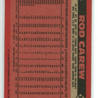 Rod Carew 1986 Topps Series Mint Card #400