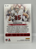 George Kittle 2023 Panini Prestige Xtra Points Diamond Series Mint Card #260
