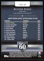 Buster Posey 2011 Topps Topps 60 Series Mint Card #T60-48
