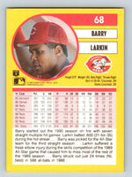 Barry Larkin 1991 Fleer Series Mint Card #68
