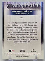 Ronald Acuna Jr 2022 Topps Stars Of MLB Series Mint Card #SMLB-2

