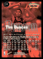 Tim Duncan 1997 1998 SkyBox Premium Series Mint ROOKIE Card #112
