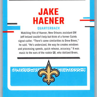 Jake Haener 2023 Panini Donruss Rated Rookie Series Mint Card #374