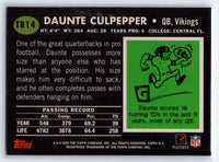 Daunte Culpepper 2005 Topps Throwback Series Mint Card #TB14
