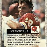 Joe Montana 1994 Playoff Series Mint Card #1