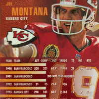 Joe Montana 1995 Fleer Series Mint Card #183