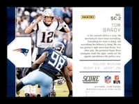 Tom Brady 2019 Score Signal-Callers GOLD Series Mint Card  #SC-2

