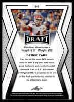 Derek Carr 2014 Leaf Draft Series Mint Card #88
