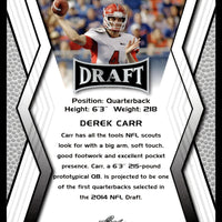 Derek Carr 2014 Leaf Draft Series Mint Card #88