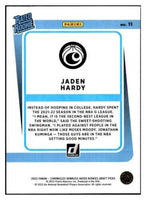 Jaden Hardy 2022 2023 Donruss Chronicles Rated Rookie Draft Picks Series Mint Card  #11
