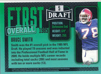 Bruce Smith 2023 Leaf Draft First Overall Red Series Mint Card #5

