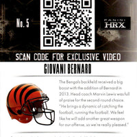 Giovani Bernard 2013 Panini HRX Series Mint Rookie Card #5