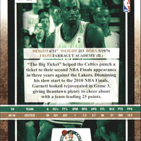 Kevin Garnett 2009 2010 Panini Season Update Series Mint Card #23