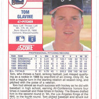 Tom Glavine 1989 Score Series Mint Card #442