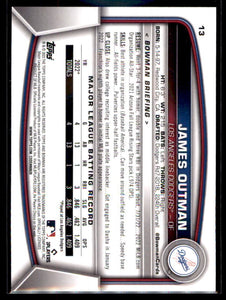 James Outman 2023 Bowman Series Mint Rookie Card #13