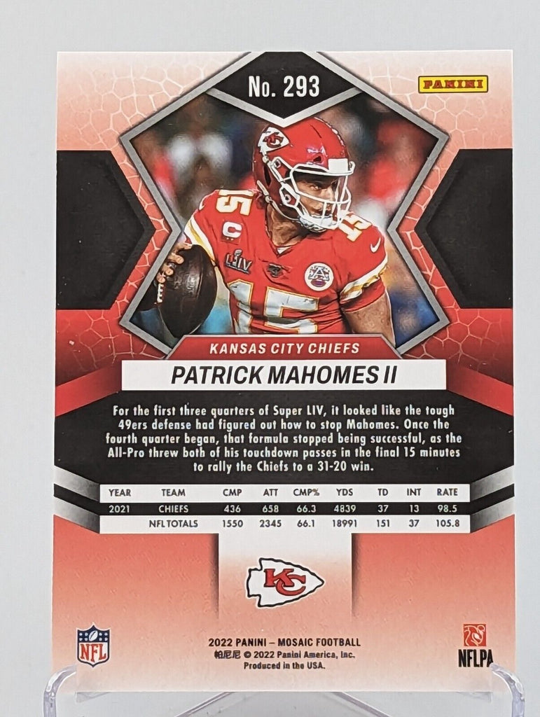 OFFICIAL Patrick Mahomes Kansas City 2022-23 Season 4 Star ALL 