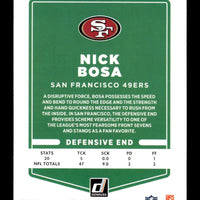 Nick Bosa 2021 Donruss Series Mint Card #56