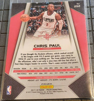 Chris Paul 2017 2018 Panini Prizm Series Mint Card #252
