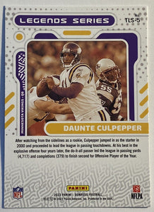 Daunte Culpepper 2023 Panini Donruss Legends Series Series Card #TLS-5