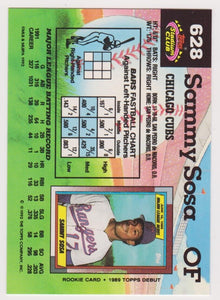 Sammy Sosa 1992 Topps Stadium Club Series Mint Card  #628