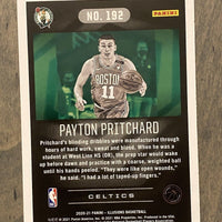 Payton Pritchard 2020 2021 Panini  Illusions Series Mint Rookie Card #192