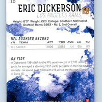 Eric Dickerson 2014 Topps Fire Series Mint Card #18