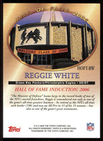 Reggie White 2006 Topps Hall of Fame Tribute Mint Card #HOFT-RW
