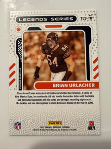 Brian Urlacher 2023 Panini Donruss Legends Series Series Card #TLS-18