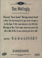Don Mattingly 2011 Upper Deck Goodwin Champions Series Mint Card #16
