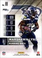 Marshawn Lynch 2014 Panini Contenders Season Ticket Series Mint Card #88
