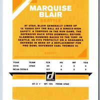 Marquise Blair 2019 Donruss Series Mint Rookie Card #273