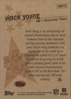 Vince Young 2006 Topps Heritage New Age Performers Series Mint Card #NAP-15
