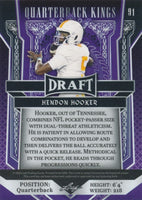 Hendon Hooker 2023 Leaf Draft Quarterback Kings Gold Series Mint Rookie Card #91

