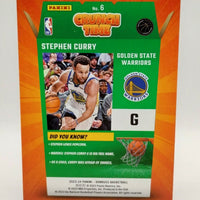 Stephen Curry 2023 2024 Donruss Crunch Time Press Proof Series Mint Card #6