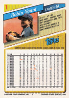Robin Yount 1993 Topps Series Mint Card #1
