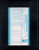 Don Baylor 1980 Kellogg's Cereal 3D Mint Card #16
