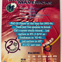 Jason Kidd 1994 1995 Stadium Club Draft Pick Mint Rookie Card #172