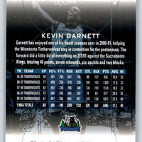 Kevin Garnett 2000 2001 Upper Deck SP Authentic Series Mint Card #48
