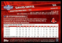 David Ortiz 2017 Topps Opening Day Series Mint Card #34
