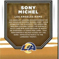 Sony Michel 2023 Panini Donruss Champ is Here Card #CIH-14