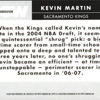 Kevin Martin 2007 2008 Topps Generation Now Series Mint Card #GN11