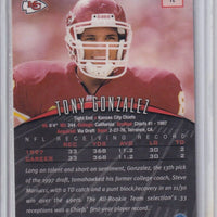 Tony Gonzalez 1998 Topps Finest Series Mint Card #12