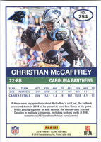 Christian McCaffrey 2019 Panini Score Series Mint Card #254
