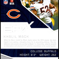 Khalil Mack 2019 Score Epix Moment Series Mint Card #EM-2