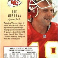 Joe Montana 1994 SkyBox Series Mint Card #75