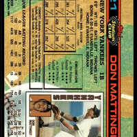 Don Mattingly 1991 Stadium Club Series Mint Card #21