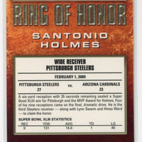 Santonio Holmes 2009 Topps Chrome Ring Of Honor Series Mint Card #RHC43-SH